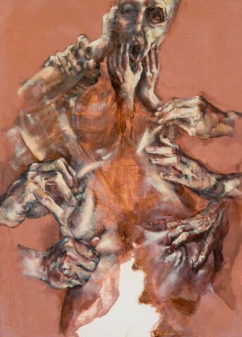Peinture contemporaine par Mathilde du Mesnildot