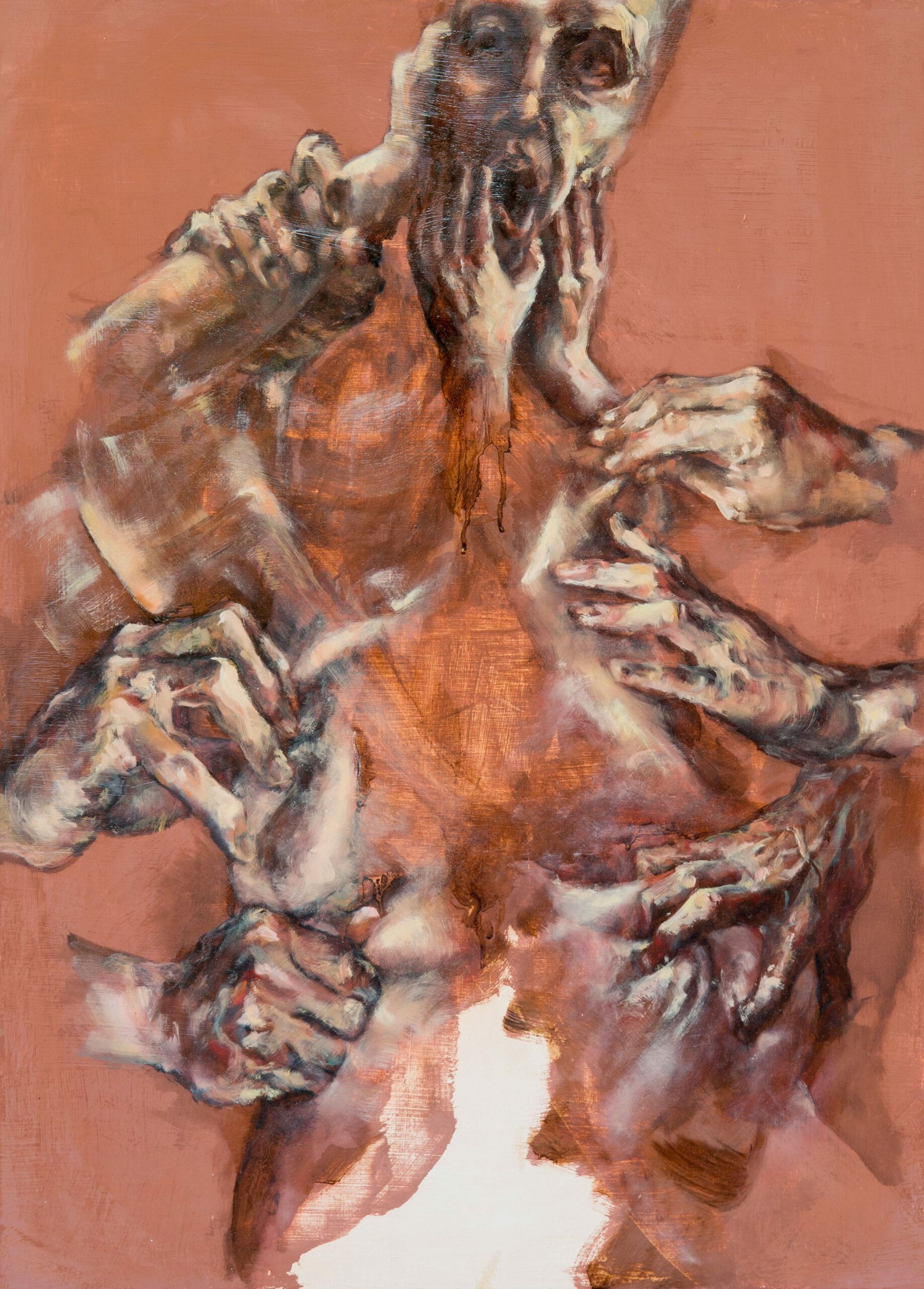 Mathilde du Mesnildot | Peinture & Vitrail | Toucher le vivant Peinture contemporaine par Mathilde du Mesnildot