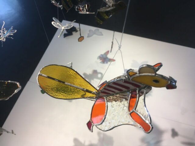 Oeuvre collective, vitrail contemporain, Toulouse Occitanie