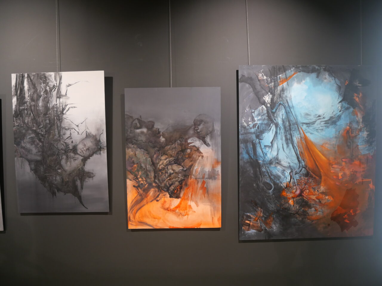 Mathilde du Mesnildot | Peinture & Vitrail | Vues d'exposition