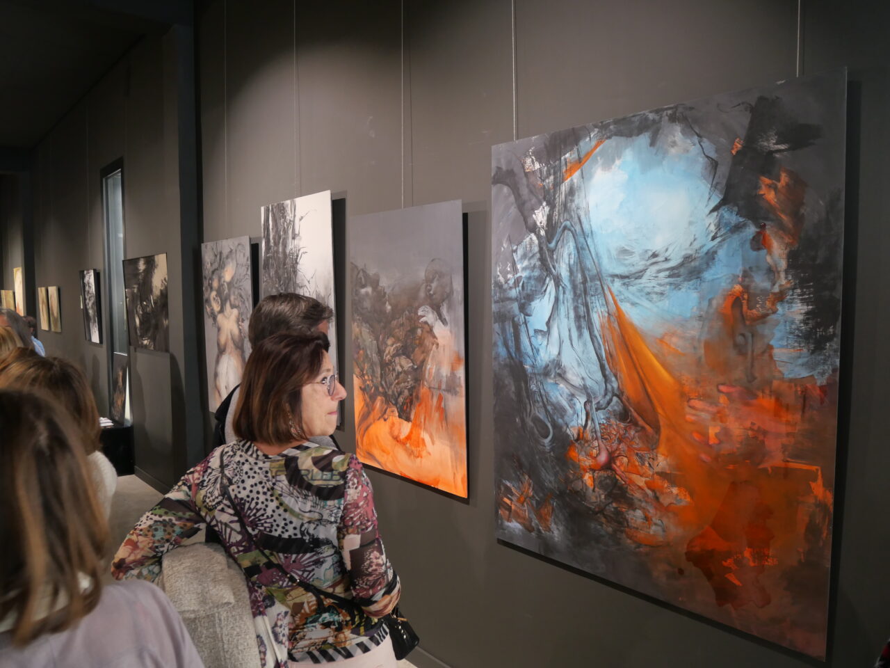 Mathilde du Mesnildot | Peinture & Vitrail | Vues d'exposition