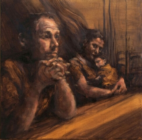 Peinture contemporaine figurative - Portrait- Toulouse - Occitanie