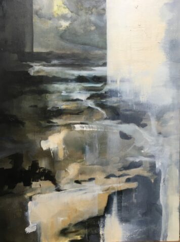 Peinture - Matières - Existentialisme écologique - Textures - Surface - Profondeur - Transparence - Lumière - Perception - Sensation - Réel - Naissance - Mer - Vulnérabilité - Vivant - Expansion - Paysage Toulouse Occitanie