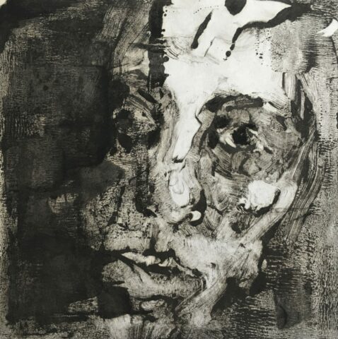 Monotype, portrait Estampe contemporaine - Dessin contemporain - Toulouse - Occitanie