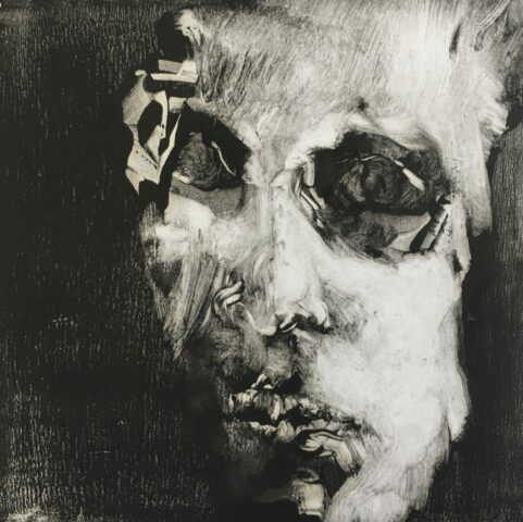 Monotype, portrait Estampe contemporaine - Dessin contemporain - Toulouse - Occitanie