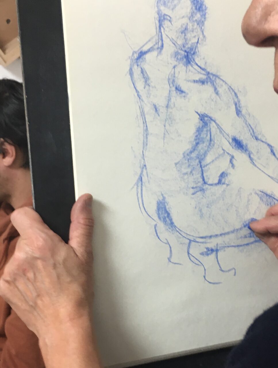 Mathilde du Mesnildot | Peinture & Vitrail | Cours de modèle vivant et stages Cours de modèle vivant, Toulouse Occitanie