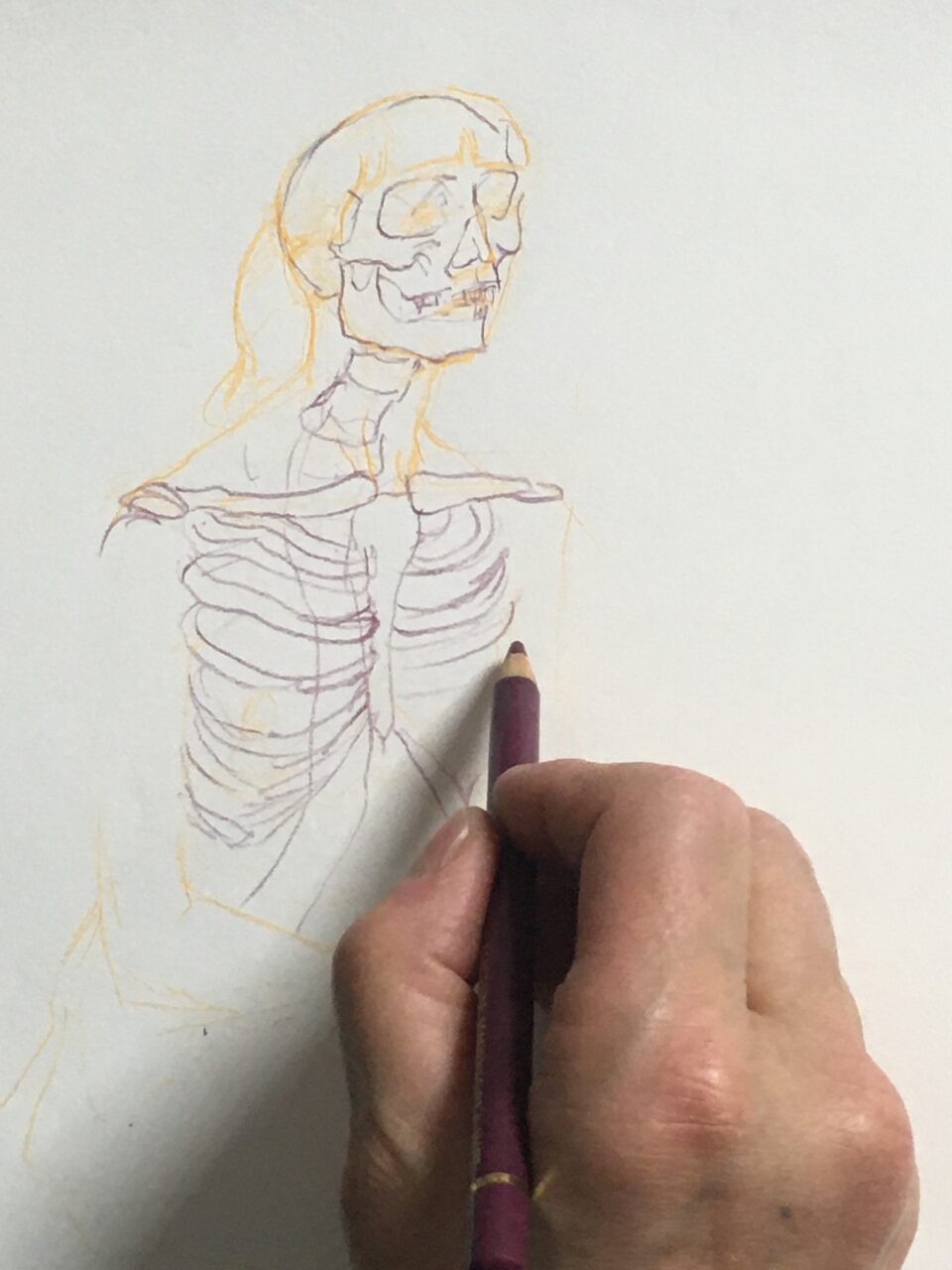 Mathilde du Mesnildot | Peinture & Vitrail | Cours de modèle vivant et stages Cours de modèle vivant, Toulouse Occitanie