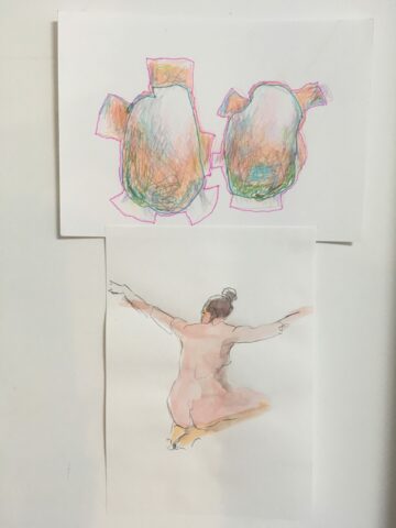 Dessin modèle vivant