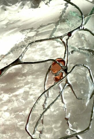 Sculpture -Verre - Vitrail - Matières - Expressionnisme - Existentialisme écologique - Textures - Surface - Profondeur - Transparence - Lumière - Perception - Sensation - Réel - Morphogenèse- Naissance- Toulouse Occitanie