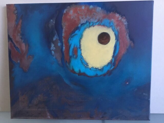 Pratiques plastiques contemporaines, créativité, stage, Toulouse, Huile, Matières picturales, Peinture, Expression, Abstraction, Réel, Géologie, Espace Eclair, Couleurs