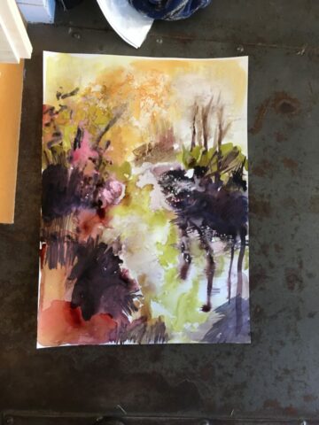 Pratiques plastiques contemporaines, enseignement, créativité, stage, Toulouse, Expression, Figuration, Espace Eclair, Encre, encres végétales