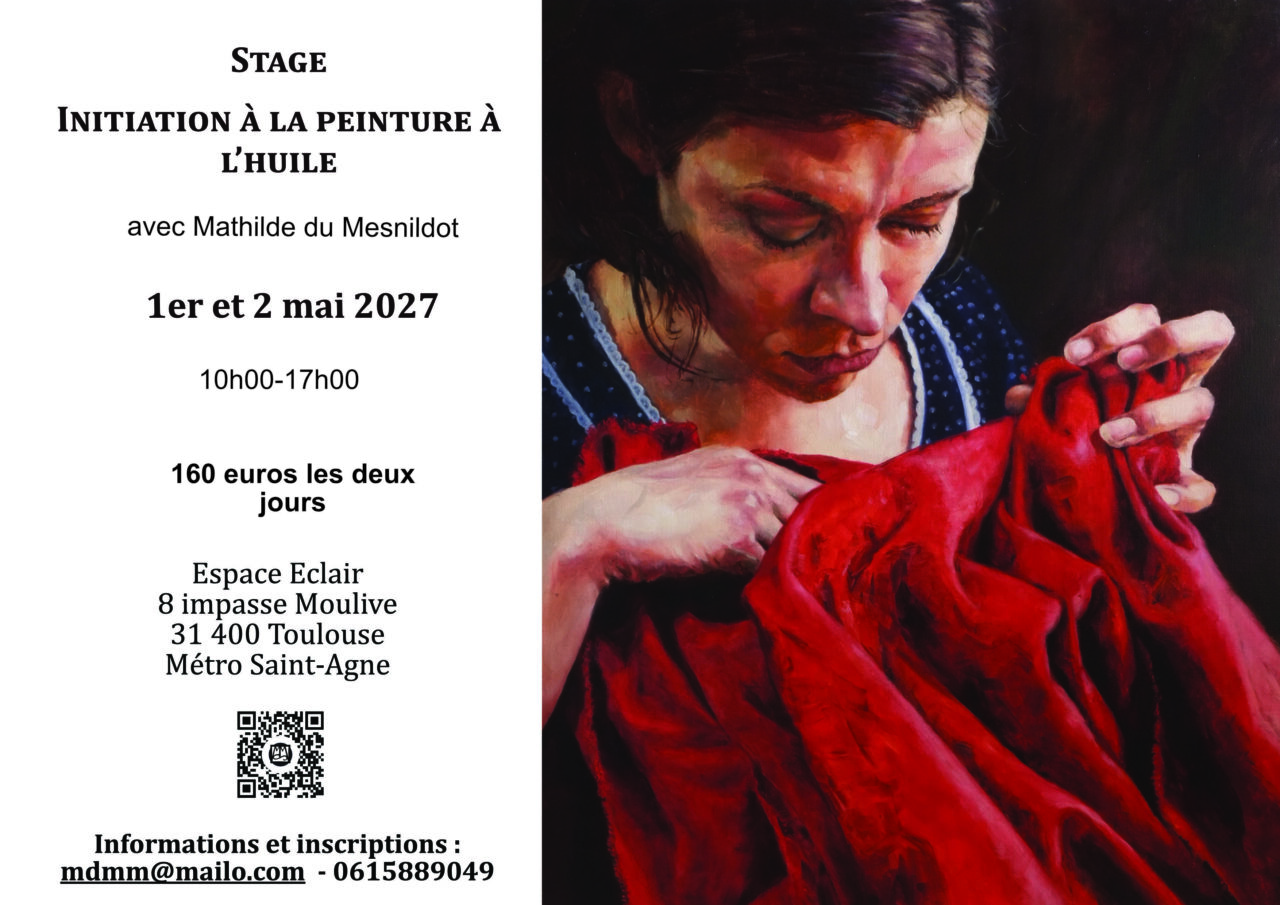 Mathilde du Mesnildot | Peinture & Vitrail | Cours et stages de peinture et dessin à Toulouse